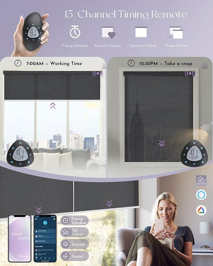 Graywind Motorized Roller Shades Compatible - Image 4