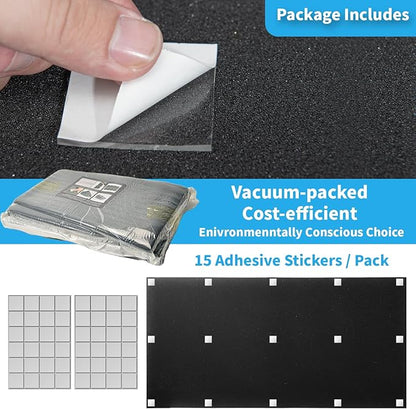 Art3d 4-Pack Wedge Design Acoustic Foam Panels, Quick-Recovery Noise Dampening - Image 4
