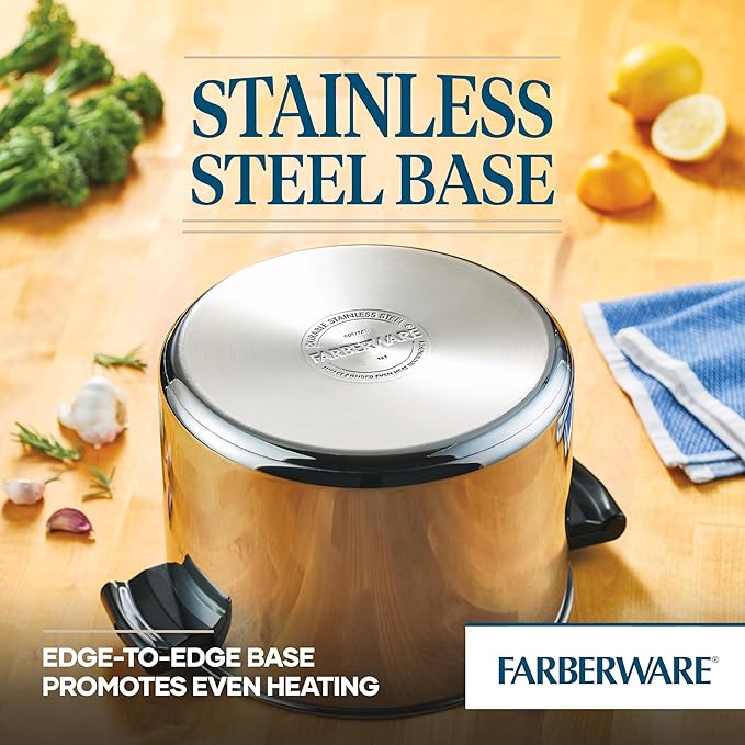Farberware Classic Stainless Steel 8-Quart Stockpot - Image 5