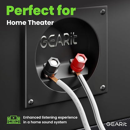 16AWG Speaker Wire, GearIT Pro Series 16 Gauge Speaker Wire Cable Great Use - Image 3