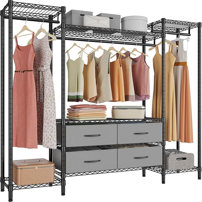 VIPEK V20 Wire Garment Rack Heavy Duty Clothes Rack, Metal Clothing Rack by VIPEK