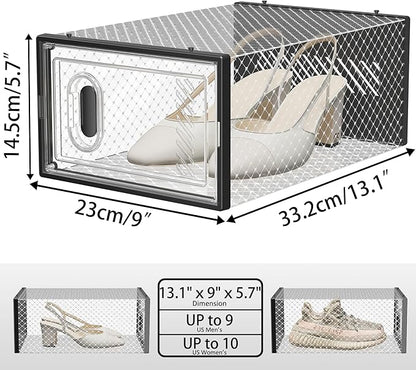 Shoe Storage, 12 Pack Shoe Organizer - Image 3