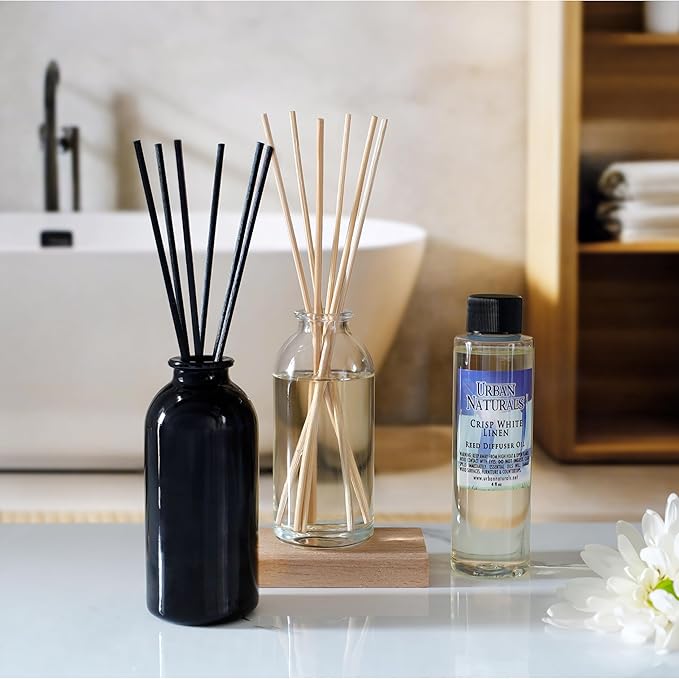 Urban Naturals Amber & Lavender Reed Diffuser Scented Sticks Set | Mind & Body - Image 9