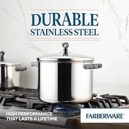 Farberware Classic Stainless Steel 8-Quart Stockpot - Image 4