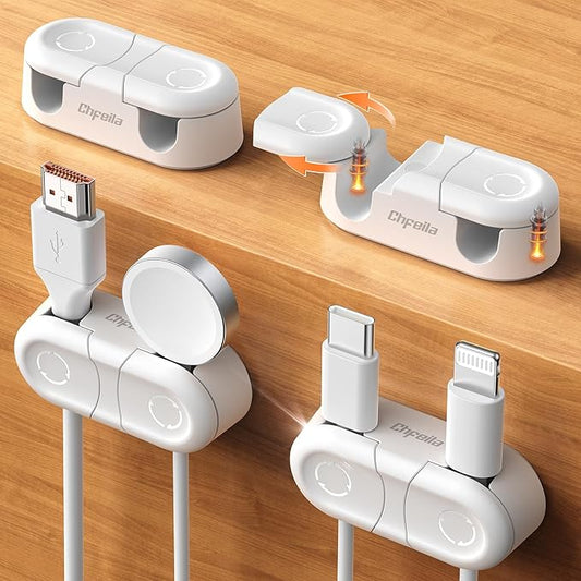 Magnetic Cable Clips by Chfeila
