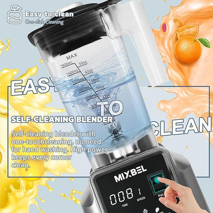 Professional Blenders for Kitchen 2200W High-Powered Blender for Smoothies - Image 5