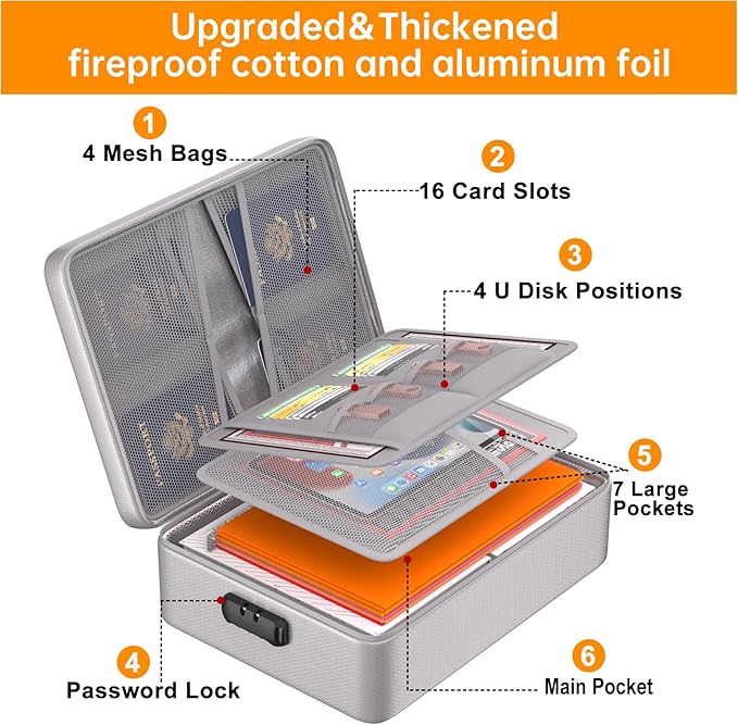 DocSafe 5200°F Document Organizer - Image 9