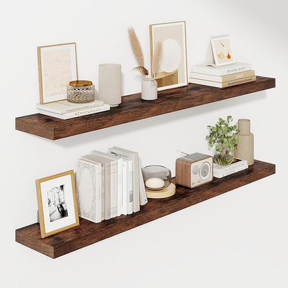 Fun Memories 55 Inch Floating Shelves by FunMemories