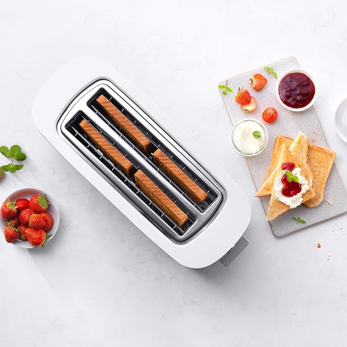 ZWILLING Enfinigy, 4-Slice Long Slot Toaster, Extra Wide 1.5" Slot - Image 5