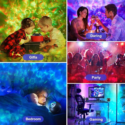 One Fire Galaxy Projector, Vibrant Galaxy Light Projector, Remote Timer Kids - Image 6