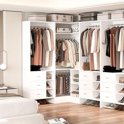 HOMPUS Modular L-Shaped Closet System - Image 2