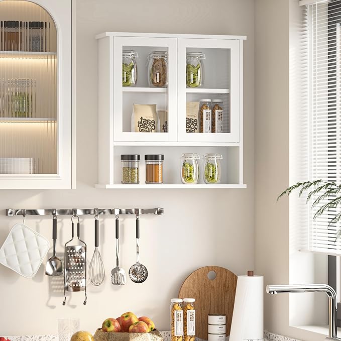 Modern Hanging Bathroom Cabinet, Sturdy Wooden Medicine Cabinet - Image 7