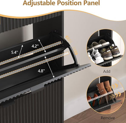 Shoe Cabinet Storage for Entryway - Image 5