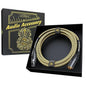 AA AUDIO ACCESSORY Gold Series Star Quad XLR Cables 10ft「Gold Plated Neutrik by AA