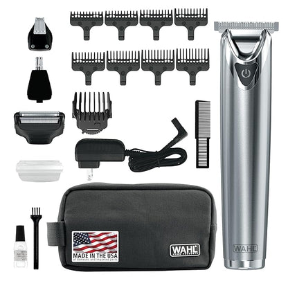 Wahl USA Stainless Steel Lithium Ion 2.0+ Beard Trimmer by Wahl