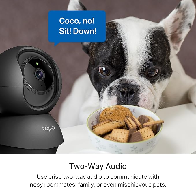 Tapo 2K Indoor Pan/Tilt Wired Security Camera - Image 7