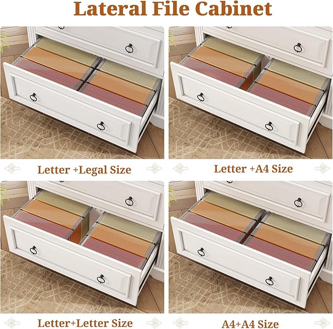 Itaar 2 Drawer File Cabinet, Farmhouse Filing Cabinet - Image 4