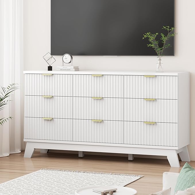 Xixini Fluted Dresser for Bedroom - Image 7