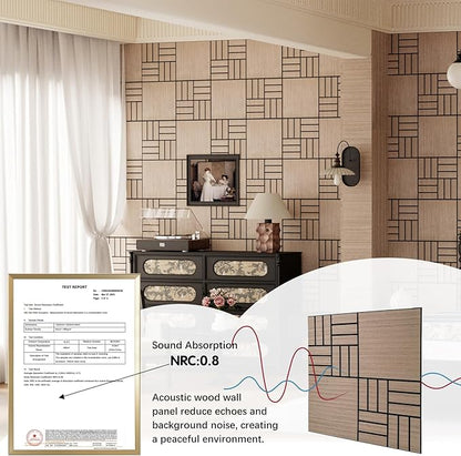ARMURO 4 Packs Acoustic Wall Panels - Image 2