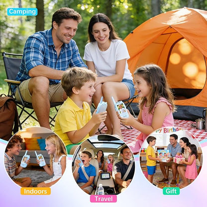 Video Walkie Talkies for Kids Toys, Birthday Gifts for Grandkids, 2 Pack HD - Image 7