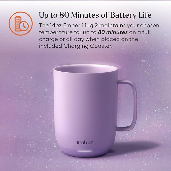 Ember Temperature Control 14oz Smart Mug 2, App-Controlled and Rechargeable - Image 4