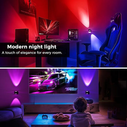 L LOHAS LED Night Light Projector, Color Changing Night Light Plug into Wall - Image 7