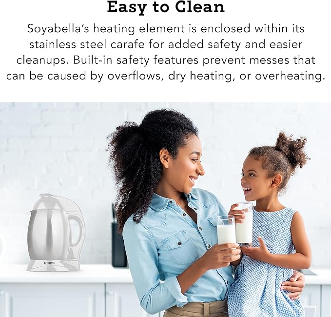 Tribest SB-132 Soyabella Automatic Soy and Other Plant-Based Milk Maker - Image 9