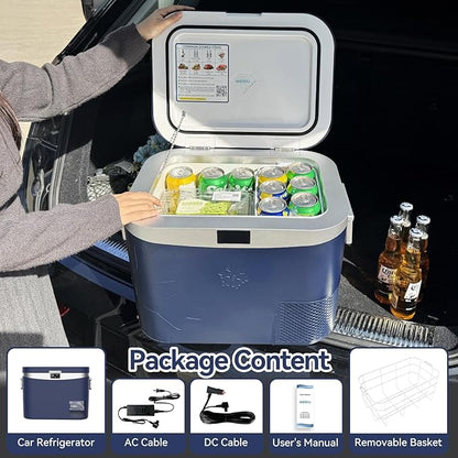 Car Refrigerator, Portable Car Fridge 12V Refrigerator 19 Quart Freezer - Image 5
