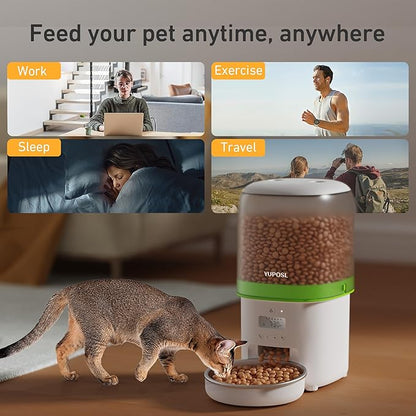Automatic Cat Feeder - 4L Timed Auto Pet Feeder - Image 9