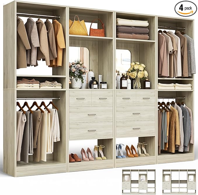 Unikito 100” Closet System by Unikito