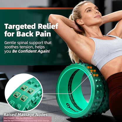 Back Roller for Back Pain Reliefn & Stretching, Deep Tissue Massage Roller - Image 2