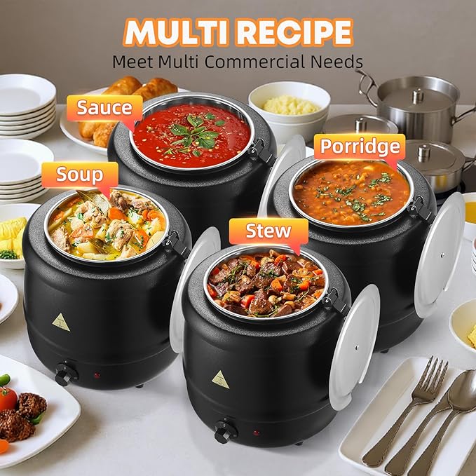 Commercial Soup Warmers Soup Kettle - Image 4