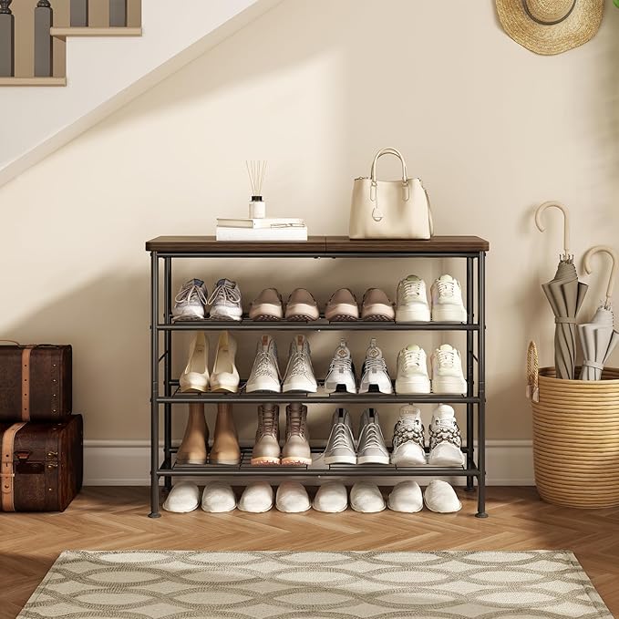 SUOERNUO Shoe Rack Organizer 4 Tier - Image 4