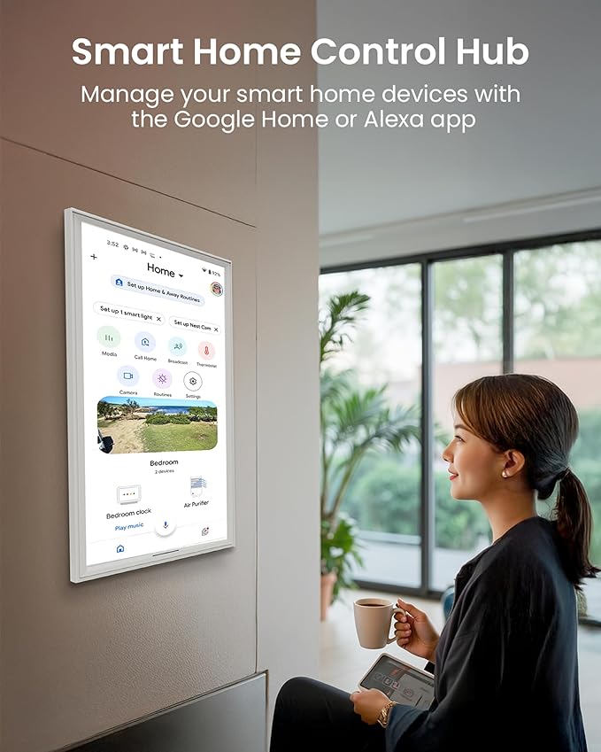 32 Inch Digital Planner Wall Planner Touch Screen Chore Chart Syncs All Android - Image 6