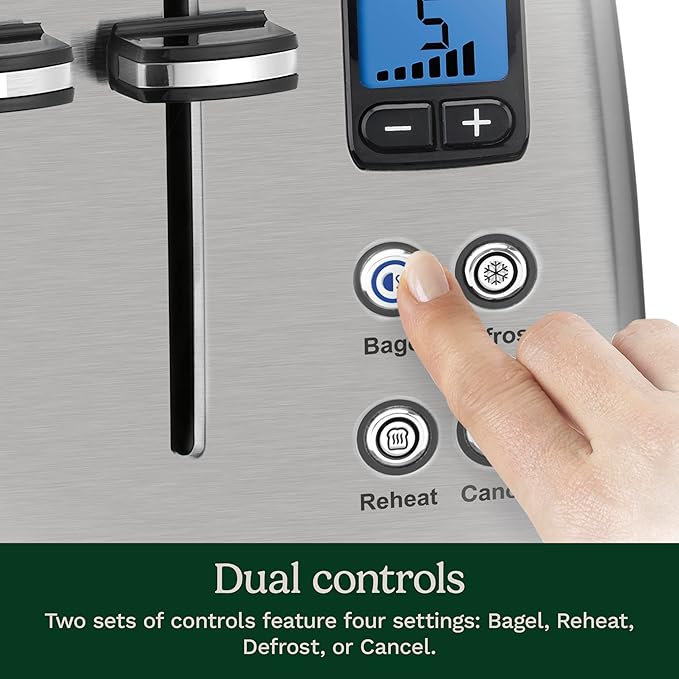 Cuisinart 4 Slice Countdown Motorized Toaster, Compact Design - Image 4