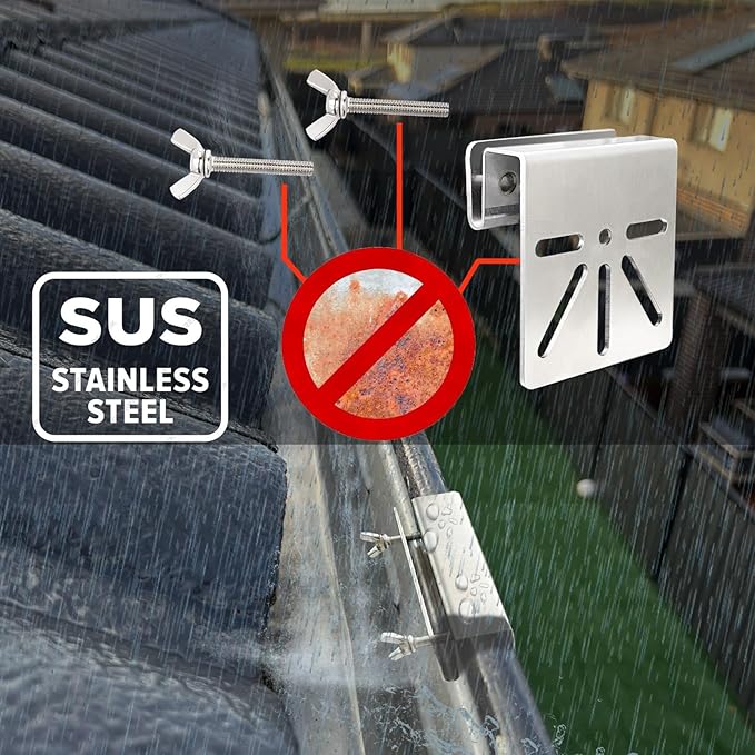 WiTi Gutter Mount Stainless Steel Bracket - Image 6