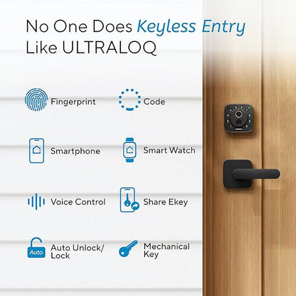ULTRALOQ Bolt Fingerprint Smart Lock - Image 6