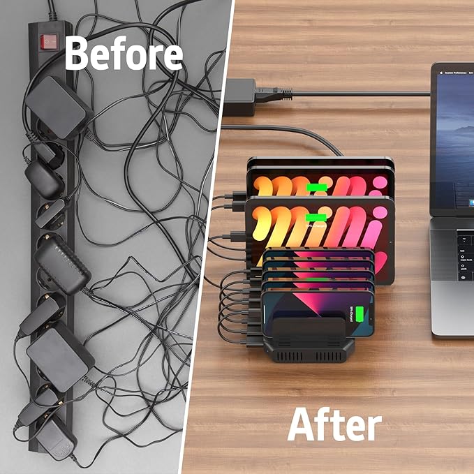 Alxum USB Fast Charging Station - Image 4