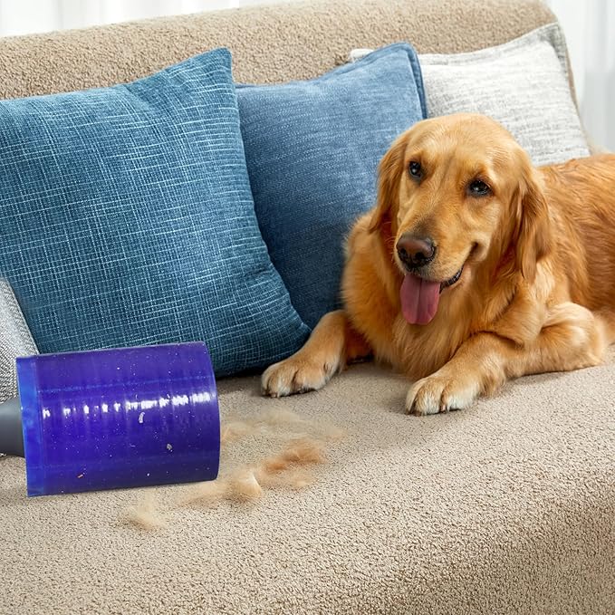 Lint Roller for Pet Hair 500 Sheets Extra Sticky Pet Hair Remover for Clothes - Image 7