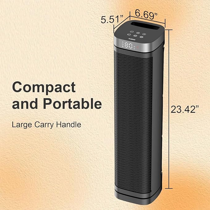 Portable Space Heater, 1500W Ceramic Heating Fan - Image 7
