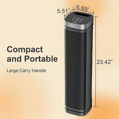 Portable Space Heater, 1500W Ceramic Heating Fan - Image 7