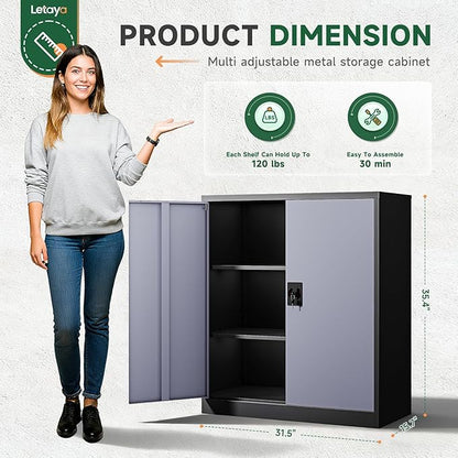 Letaya Metal Storage Cabinets - Image 3