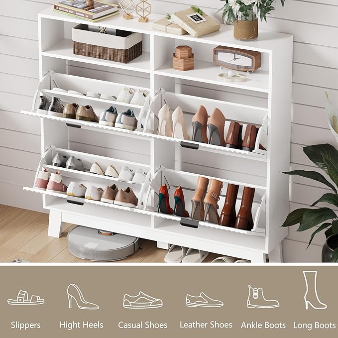 Shoe Cabinet Storage for Entryway - Image 3