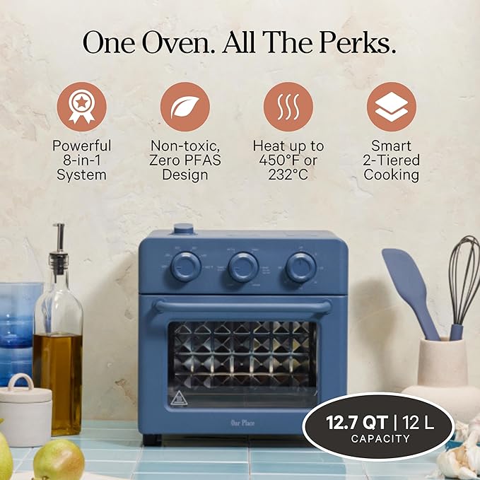 Our Place Wonder Oven | 6-in-1 Stainless Steel Air Fryer Toaster Oven Combo - Image 2