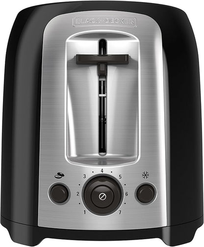 BLACK+DECKER 2-Slice Toaster, Extra Wide Slots, 7 Shade Settings, 850 Watts - Image 8