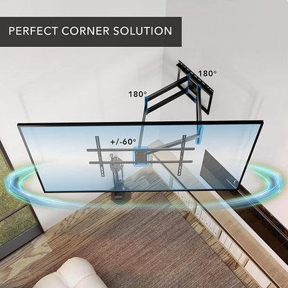 Mount-It! Long Arm Full Motion TV Wall Mount, Extra Long 42.5-Inch Extension - Image 6