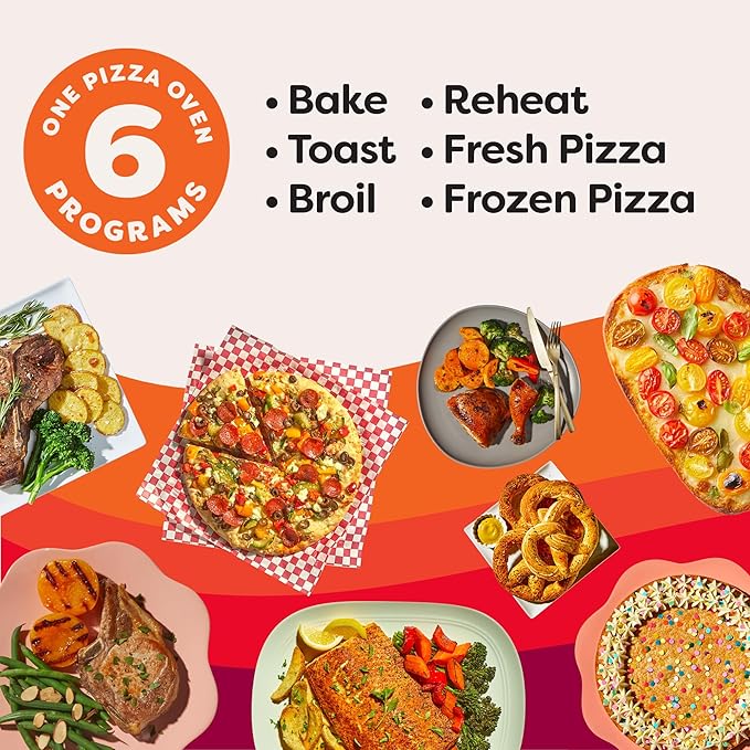 Instant Pot No Preheat Required* 6-in-1 Pizza and Toaster Oven - Image 5