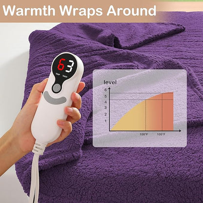 Electric Heated Blanket Full Size 72"×84" - Image 6