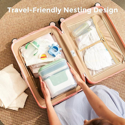 Momcozy Bottle Sterilizer and Dryer, Modular Nesting Space Saving Design - Image 7