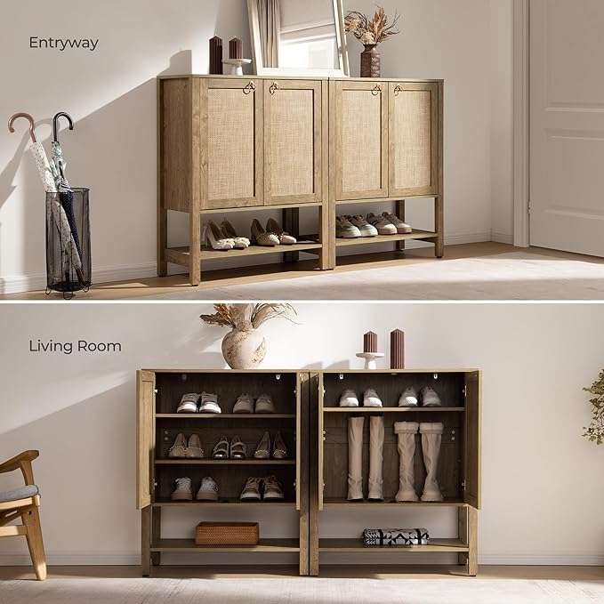 SICOTAS Shoe Storage Cabinet for Entryway - Image 6